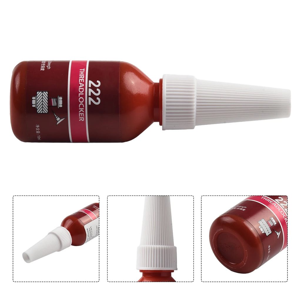 1 Pcs 10ml Threadlocker 222/242/243/262/263/271/277/290 Anaerobic Glue Anti-loose Fastening Sealant Adhesives Caulk Adhesives
