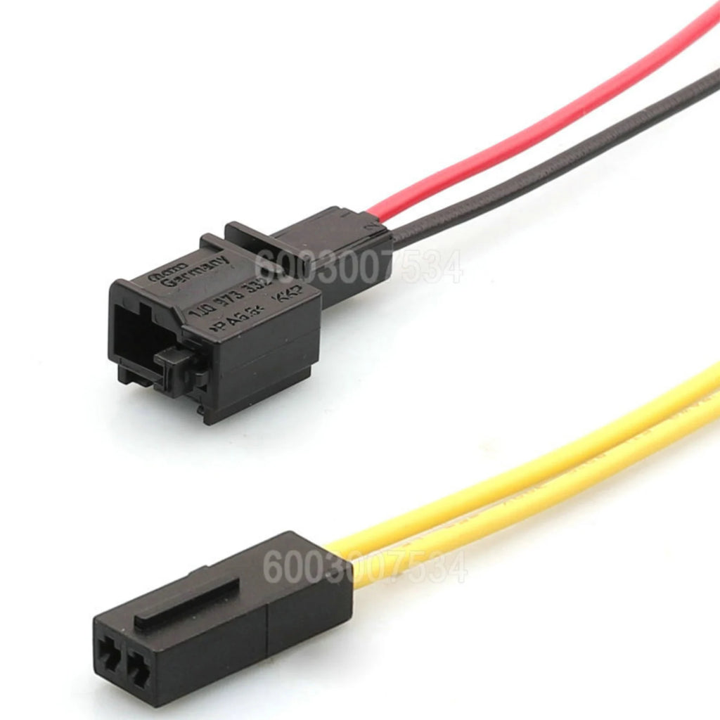 2 Pin 1J0973332 1J0973119 Automotive Connector Electrical Light Connector Microphone Socket Wiring Harness For Audi VW