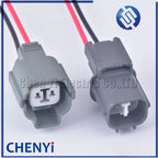 2 Pin Auto waterproof connector Car light wiring harness plug Rear door lock motor horn plug for Honda BUICK 6181-0070 6189-0129