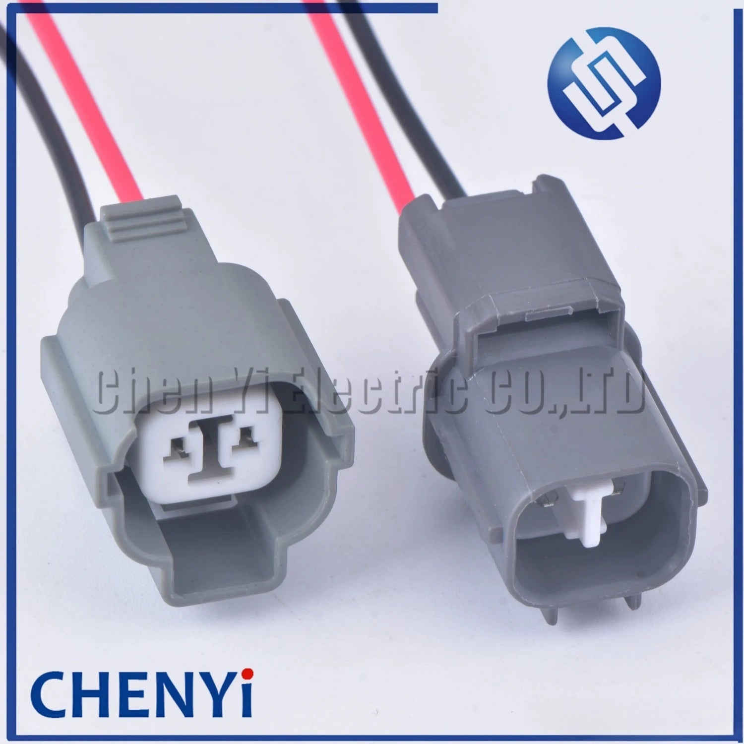 2 Pin Auto waterproof connector Car light wiring harness plug Rear door lock motor horn plug for Honda BUICK 6181-0070 6189-0129