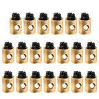 20Pcs Brake Cable Nipple Screws Replacement Fixed Screws Fastener For Motorcycle Motorbike Solderless Throttle Cable