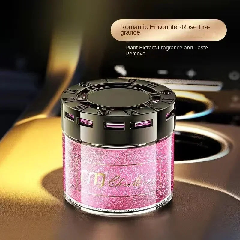 Flowing Sand Solid Fragrance Car Aromatherapy High End Car Logo Car Aromatherapy Seat Decoration Air Freshener Amagi