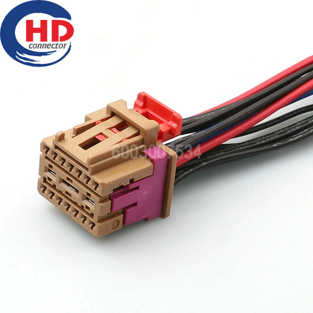 17 Pins 4F0972575A 8K0972483A Car Cable Harness Plugs Auto Composite Socket For VW Starter Electrical Connector