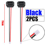 6/2PCS Type-C Female 2Pin USB Connector Type-C Waterproof with Female Socket Fast Charging Jack Charging Port USB-C Charger Plug
