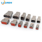 Automotive connector Dechi plug-in DTM06-2S male and female mating heavy truck wiring harness waterproof plug DTM04-2P
