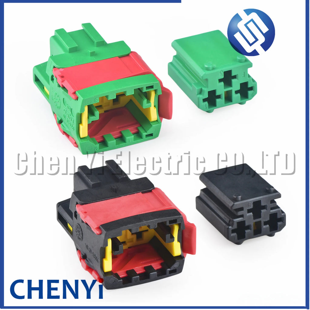3 Pin Auto Fuse box connector Engine cooling fan harness plug 1544226-1 1544225-1 1544225-3 1544226-3 For Peugeot Citroen