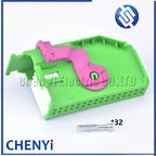 32 Pin Automotive Ecu Male or Female Connector Instrument Dashboard OBD2 Plug Socket 1719057-1 1719058-1 8L0972977D 966658-1