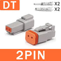 Deutsch DT Multi-Pin Bundle Kit – 2P/3P/4P/6P/8P Sealed Plug & Socket, 22–16AWG for Automotive Electronics Harness Upgrade