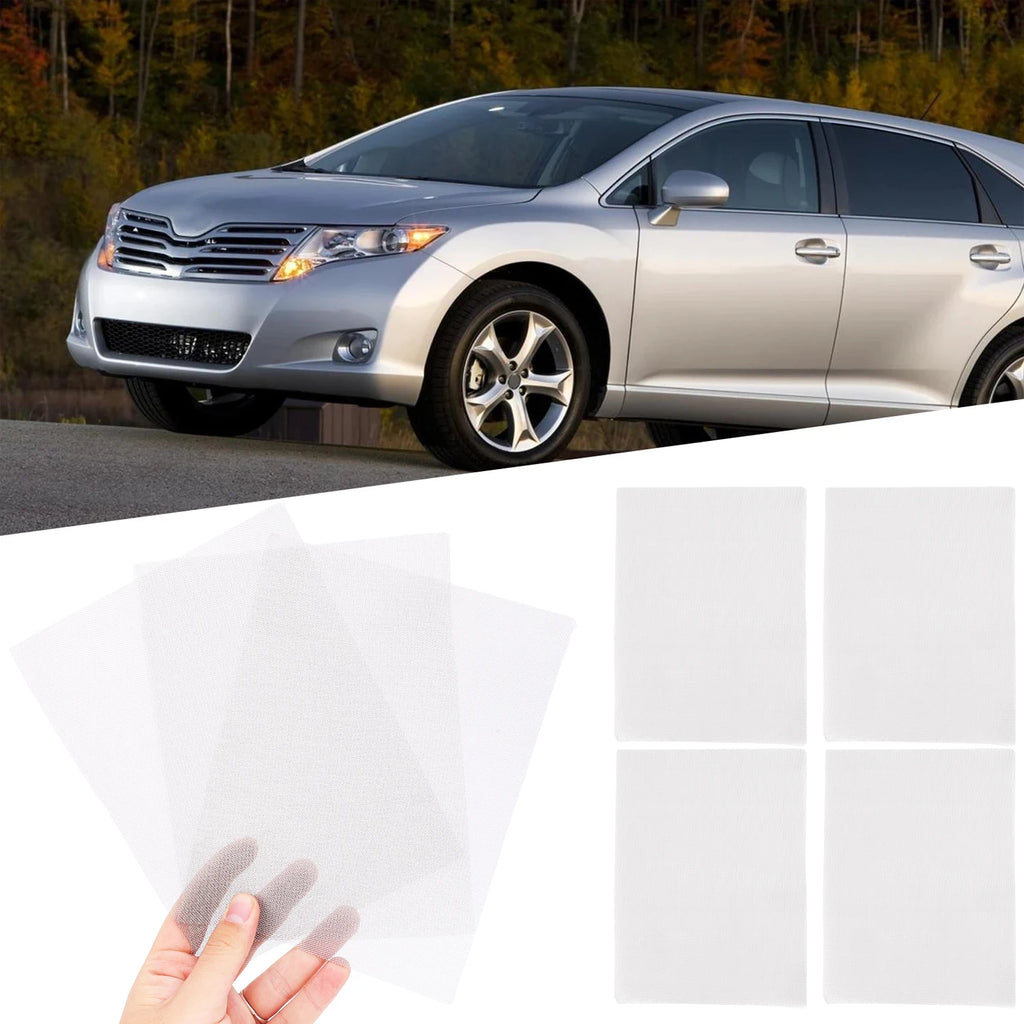 Automobile Bumper Stainless Steel Repair Mesh Plastic Crack Repair Mesh Welding Wire Mesh Net for Bumper Body Hood Vents 15x20cm