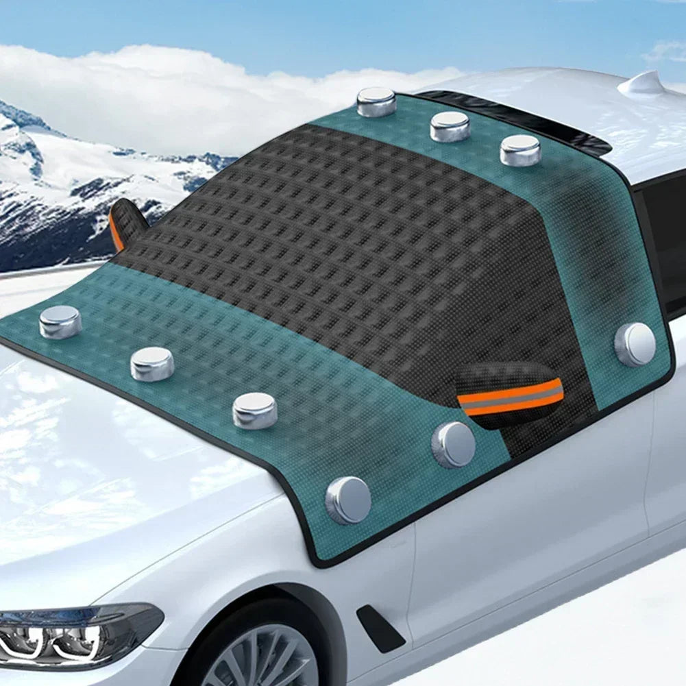 Car Windshield Snow Cover, Frost-Proof & Anti-Freezing Windshield Cover for Winter, Car Window Cover, Winter Car Cover Amagi