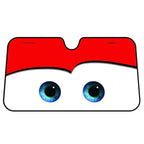 Cartoon Window Foils 4 Colors Eye Pixar Heated Windshield Sunshade Car Front Window Visor Car Solar Protect tools New amagi