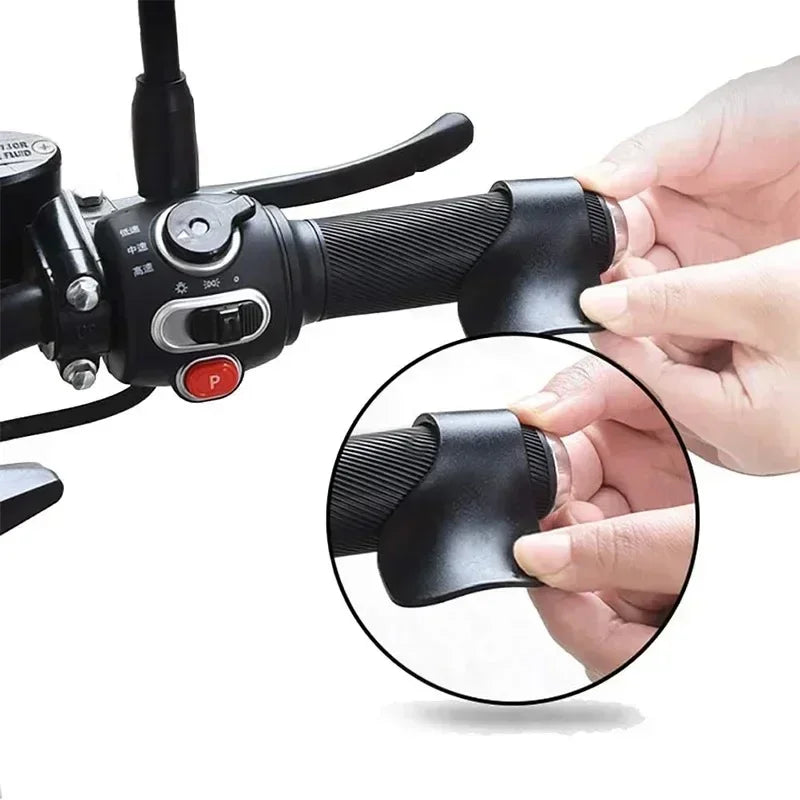 Motorcycle Universal Throttle Grip Motorcyle Cruise Control Cruise Assist Hand Rest Control Grips Accelerator Handlebar Amagi