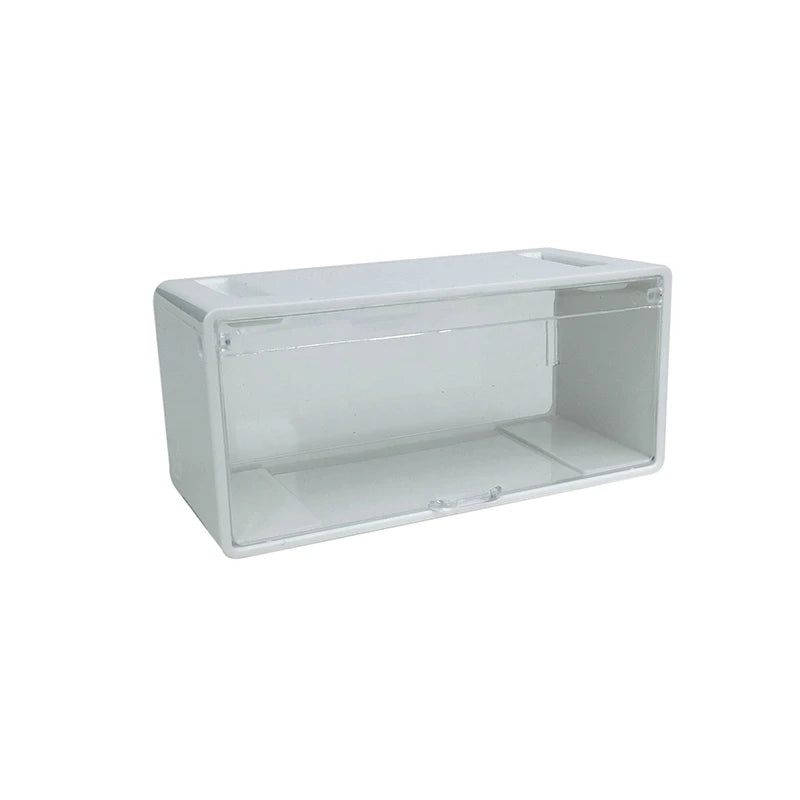 1Pcs Transparent Dustproof Stackable Storage Box Without Car Diecast Model Car Display Box Children Alloy Car Model Storage Box