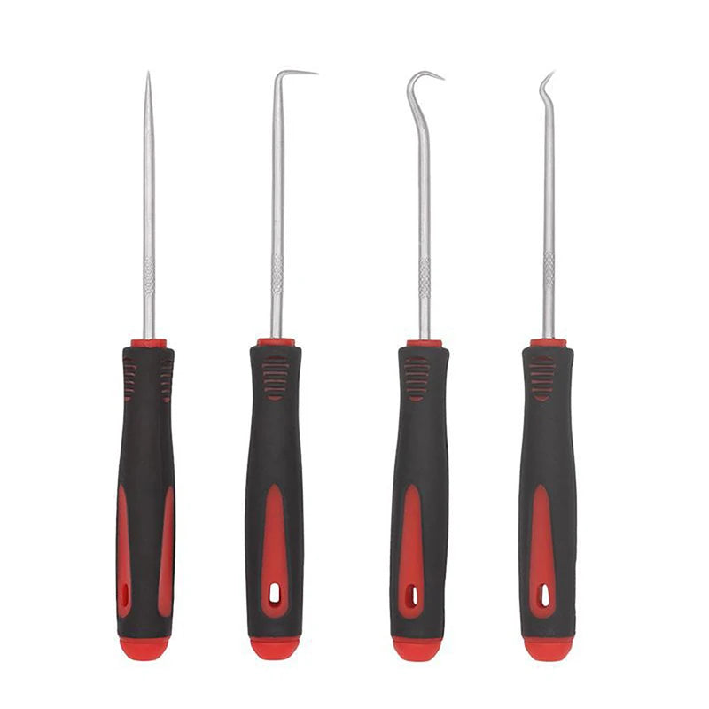 4Pcs/set Sealing Repair Props Car Auto Vehicle Oil Seal Screwdrivers Set O-Ring Seal Gasket Puller Remover Pick Hooks Tools