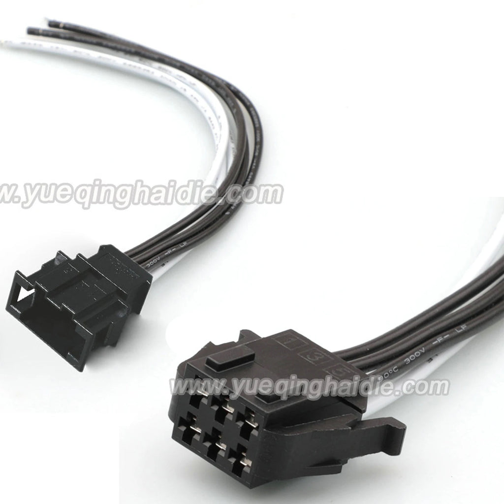 6PIN Connector Unsealed 2.8mm Male Female Connector Automotive Housing Wiring Harness Cable Plug For VW 1-929627-1 1-929621-1