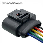 1 Set 5 Pin Car Air Flow Electrical Cable Connectors Waterproof Female Wire Harness Plug 1J0973775A