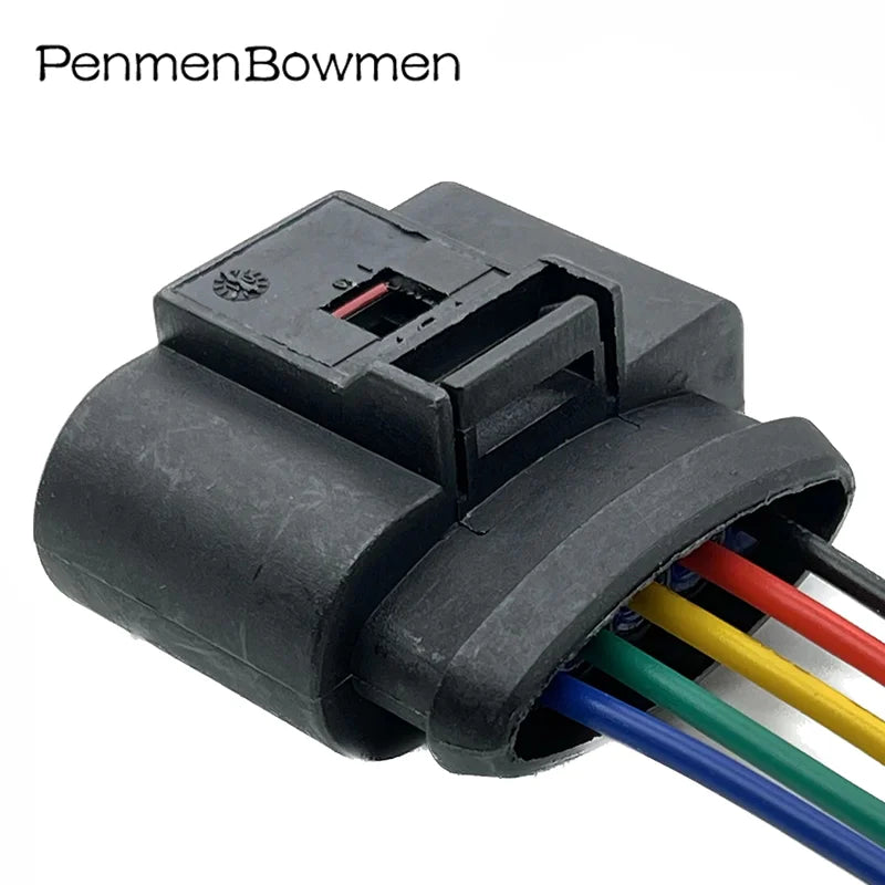 1 Set 5 Pin Car Air Flow Electrical Cable Connectors Waterproof Female Wire Harness Plug 1J0973775A