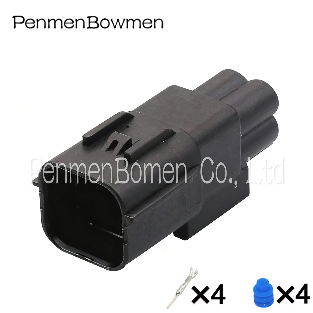 1 Set 4 Pin 6189-7600 Car Oil Water Separator Electrical Cable Connectors Waterproof Female Male Wire Harness Plug 6189-7599