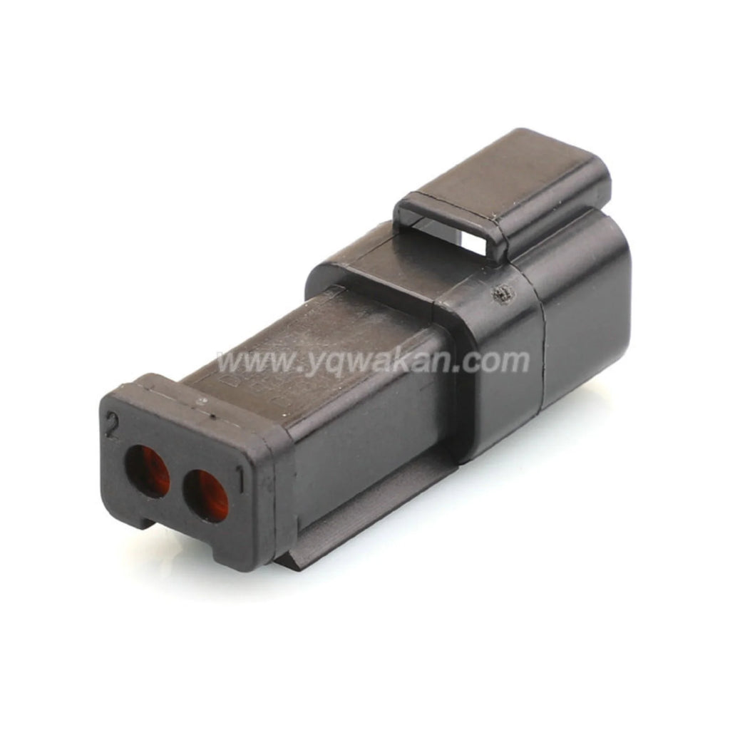2 PIN Connector Waterproof 1.6mm Series Male Female Connectors Black Auto Plug For Mazda DT04-2P-E005 DT06-2S-E004