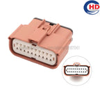 20pin auto waterproof   electric   plastic  wire   harness   connector 33472-2003 33472-2004