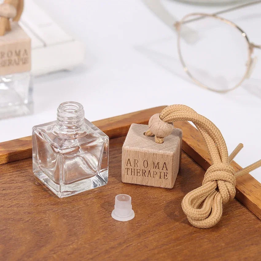 Car Air Freshener Diffuser Hangings Bottle Unique Golden Glitter Auto Oil Diffuser Unique Golden Glitter Automotive Air Amagi