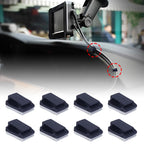 1-100Pcs Cable Clips Organizer Car Dashboard Self-Adhesive Drop Wire Holder Cord Manager Car Fixed Clamp Wire Clip Accessories