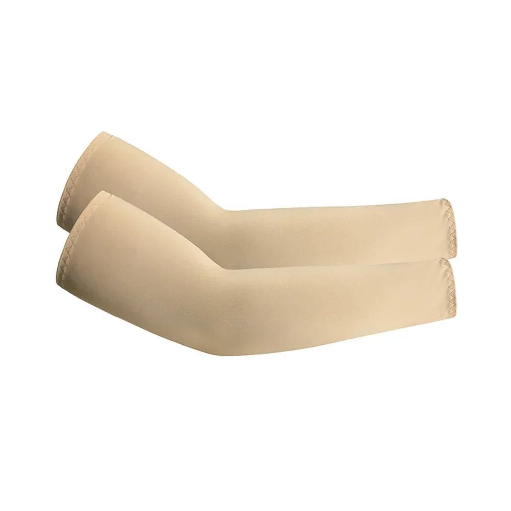 Tough Outdoors Sun Protection Sleeves UV Arm Sleeves for Men Women Golf Cooling Arm Baseball Sun Car Motorcycle Bicycle Amagi