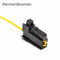 1 Set 1 Pin Car Horn Electrical Connectors Female Wire Harness Plug for 178471-2 178471 90980-10619