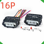 16-pin auto connector connector automotive connectors front bumper radar harness