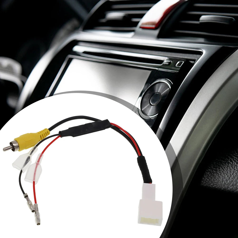 1 Pcs 4 Pin Car Reverse Camera Retention Wiring Harness Cable Adapter Connector Fit For Toyota Car Accessories