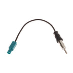 Universal Car FM AM Stereo Radio Antenna Adapters Cable Fakra-Z Male To DIN Plug 15cm FM/AM Aerial To DIN Car Replacement Parts