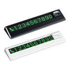 Car Park Stop Sign Universal Automobile Accessories Car Temporary Parking Card Phone Number Card Plate Telephone Number Amagi