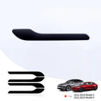 Anti-scratch 4Pcs/Set ABS Protector Sticker For Tesla Model 3 Y 2021 Decorative Stickers Car Door Handle Wrap Cover Amagi
