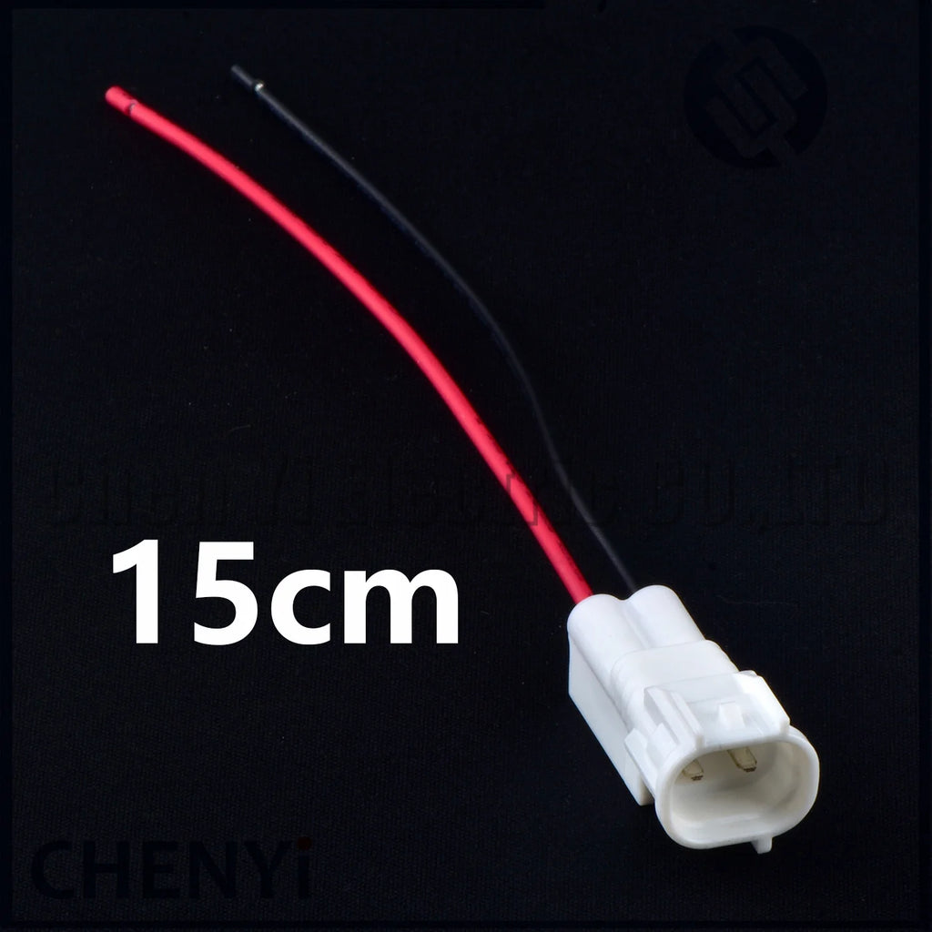2 Pin auto injector connector rear license plate lamp Clearance Lamp Plug 90980-11156 6189-0031 90980-11155 6189-0451 For Toyota