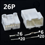 26 Pin Automotive connector ECU controller wiring harness plug 90980-12561 1318757-1 1746863-1 ST730676-3 For Toyota