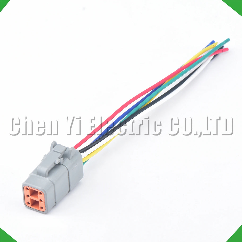 6-Pin Wire Harness Harness Automotive waterproof connector Sealed Harness wires