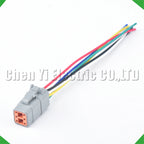 6-Pin Wire Harness Harness Automotive waterproof connector Sealed Harness wires