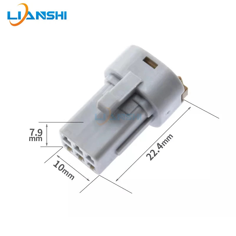 Suitable for Land Rover Range Rover Volvo door handle 6-hole plug DJ7066W-1.2-11/21 with terminal