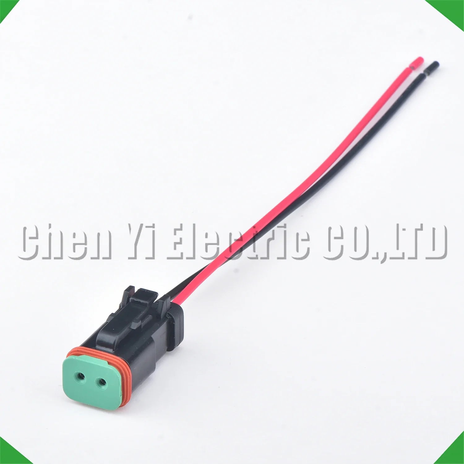 2-Pin Wire Harness Harness Waterproof Connector excavator headlight headlight