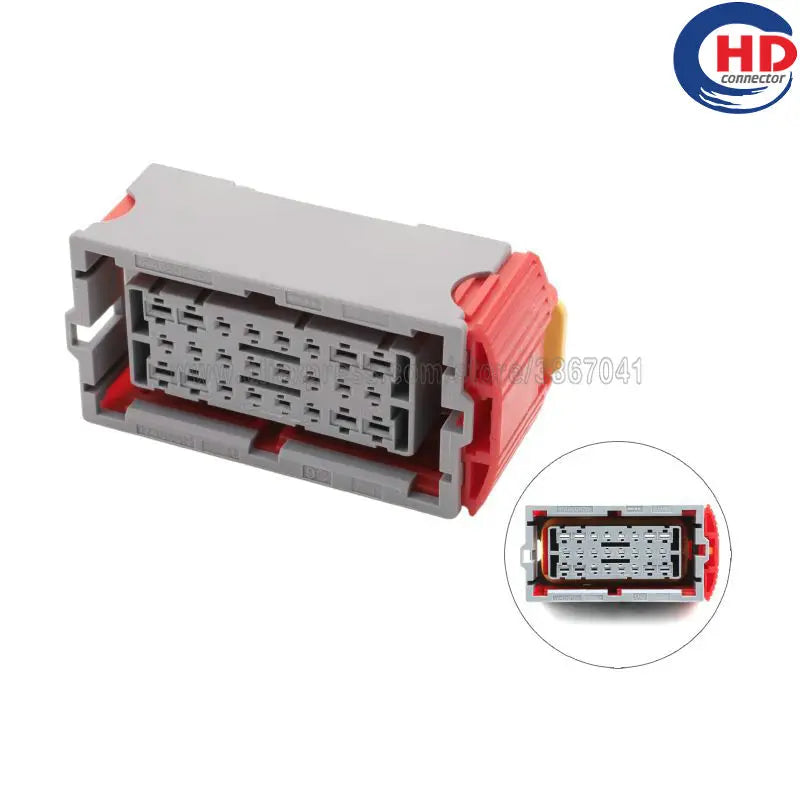 24pin auto waterproof electric plastic wire harness connector 1745043-3/1745051-2