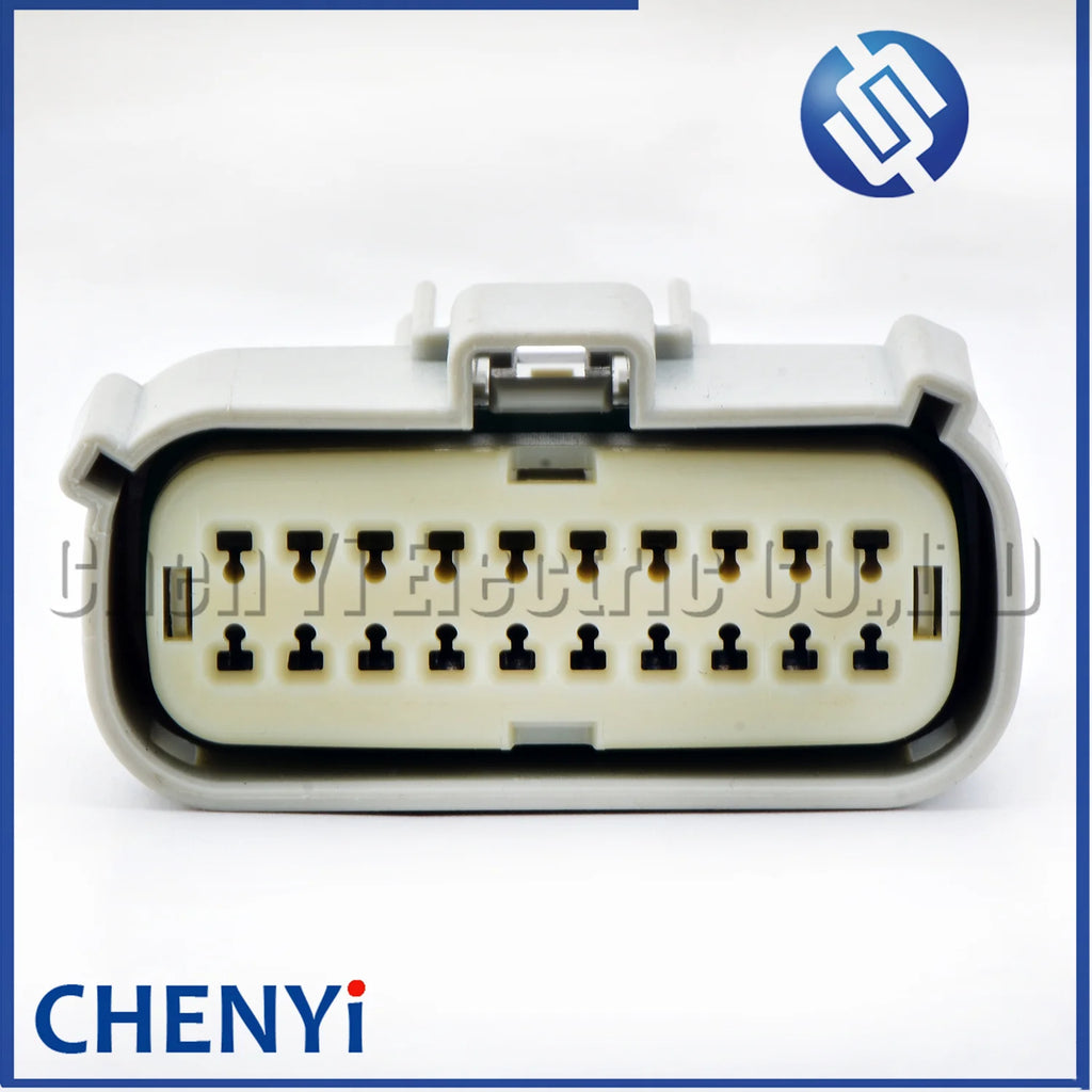 Grey 20 Pin Autowaterproof connector female or male excavator panel Plug With Pins 33472-2749 33472-2249 For JCB
