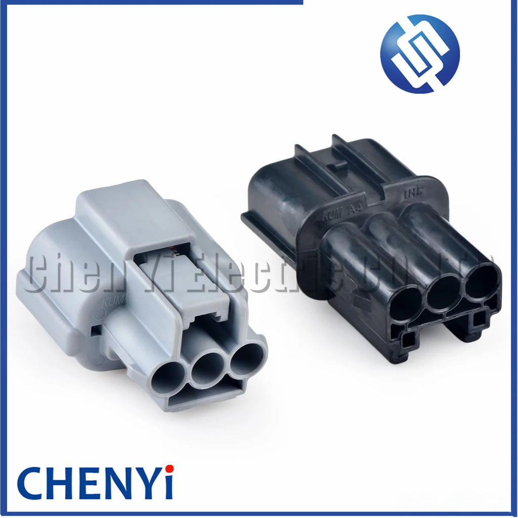 3 Pin auto waterproof connector sensor wiring cable plug PU465-03127 For Mitsubishi Outlander EVO 7,8,9 juara Ignition Coil Plug