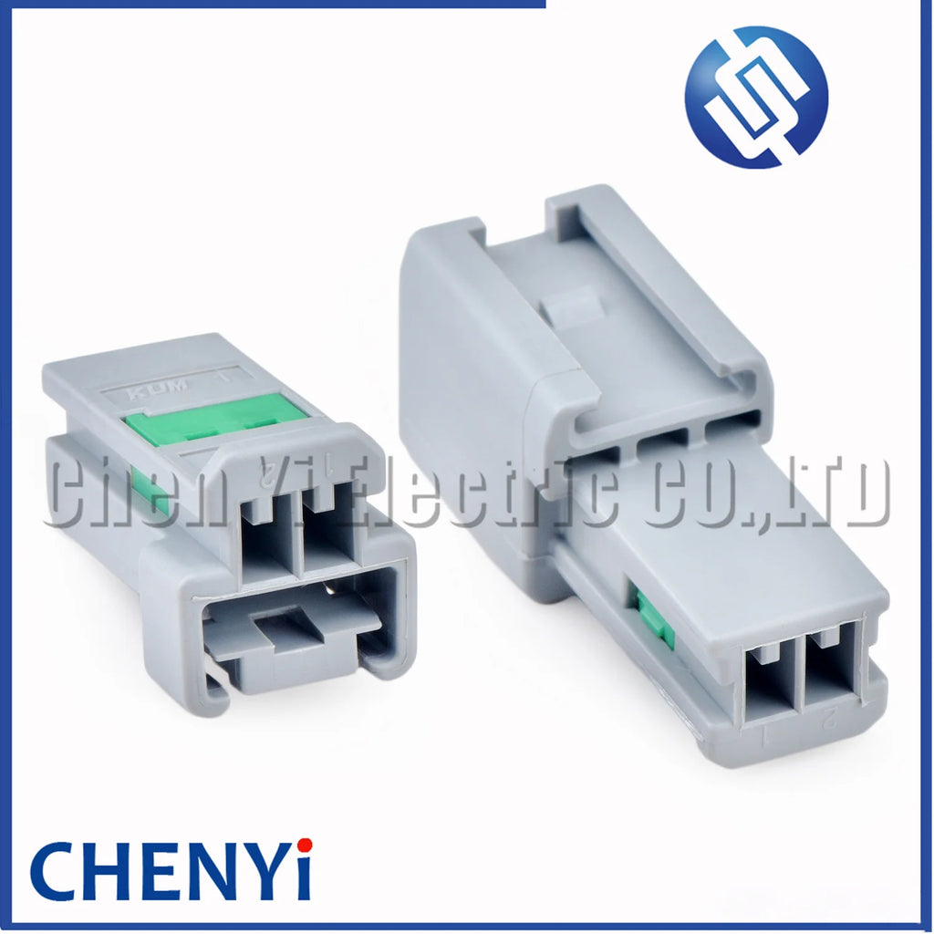 2 Pin Automotive connector Middle mounted horn tweeter plug HK267-02120 HK265-02010 HK266-02020 For Hyundai IX25 Kia K2 K3 K5