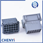Grey 18 Pin male female Connector Automotive  Plug Unsealed Electric Harness Socket 8-968974-1 1-967629-1 With Terminals