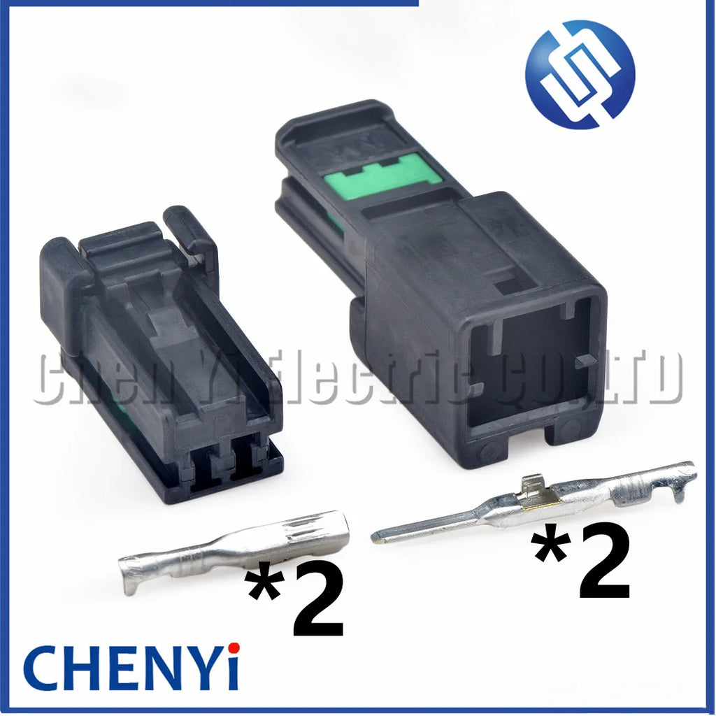 2 Pin Automotive connector Middle mounted horn tweeter plug HK267-02120 HK265-02010 HK266-02020 For Hyundai IX25 Kia K2 K3 K5
