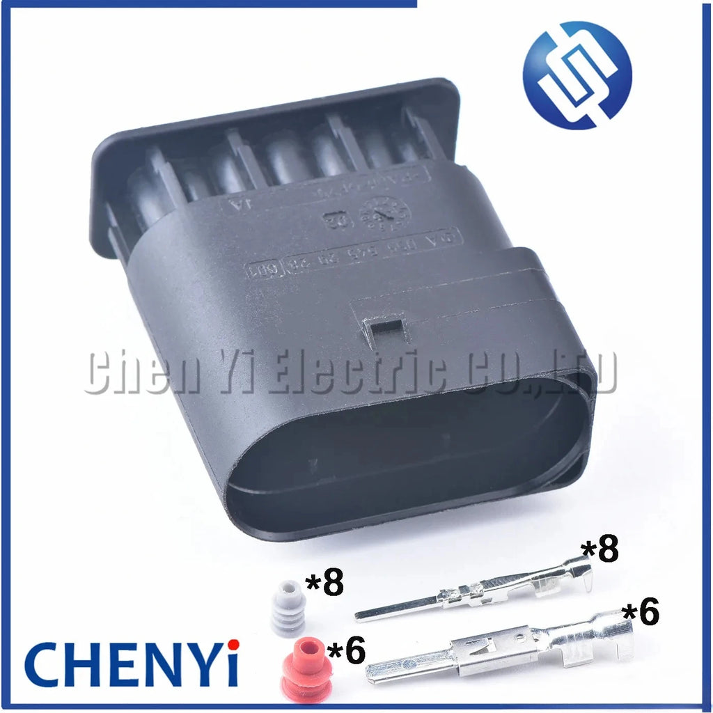 14 Pin auto waterproof connector Headlight Lamp harness Plug A0275459826 A0525455626 A0005459319