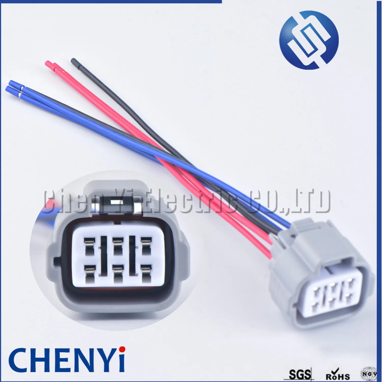 6 Pin Accelerator Pedal Light Lamp plug Air conditioner compressor plug 6189-0323 6188-0175 90980-11663 90980-11194 for Toyota