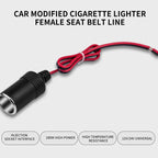 New 12V 24V Cigarette Lighter with 30cm Cable Wire Cord Power Supply Socket 15A Male Plug Adapter Auto Connector Outlet Charger