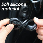 8/1pcs Car Door Lock Anti-collision Silicone Cover Auto Doors Lock Buckle Mute Protective Cushion Sticker Car Shock Absorber Pad