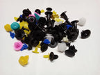 wholesale New 5 50/100Pcs Car Clips Fastener Screws Bumper Interior Decoration Auto Plastic Random Mixing Universal Plastic